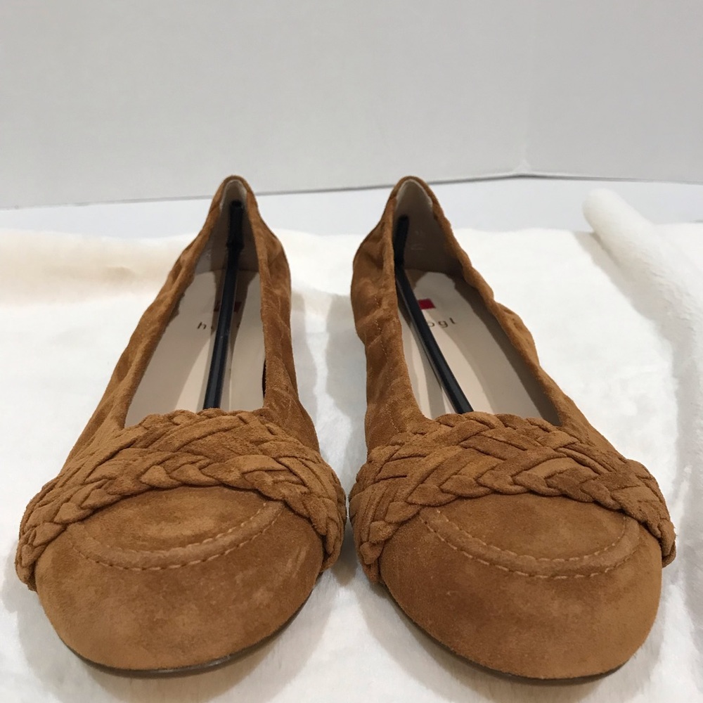 Hogl Brown Suede Flats
